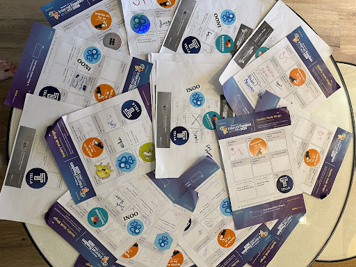 Digital Reality walk bingo cards