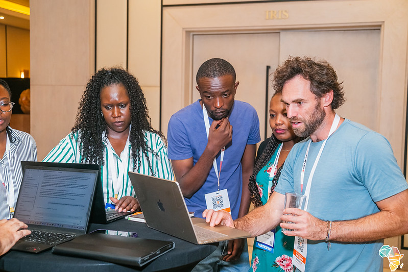 Collaboration during tool nuancing session